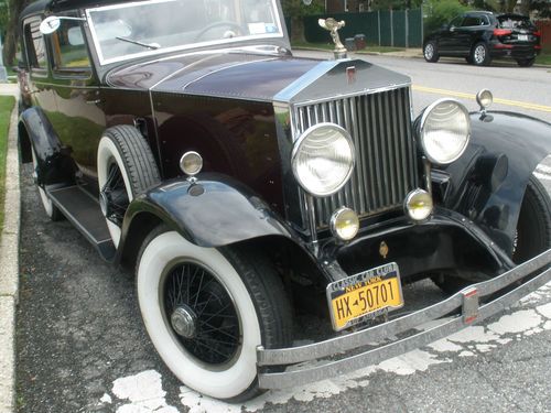 1928 phantom 1 rolls royce springfield st martin s372kp brewster  town car