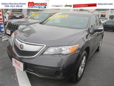 Acura rdx graphite sunroof one owner smoke free warranty low miles