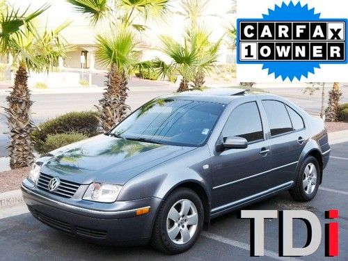 2004 vw jetta gld tdi 1 owner 31 service records turbo diesel sunroof no reserve