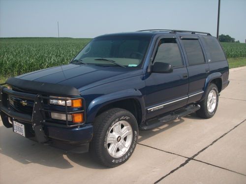 1999 chevrolet tahoe lt sport utility 4-door 5.7l