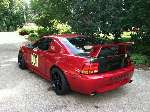 2001 ford mustang svt cobra coupe 2-door 4.6l dohc with eaton blower