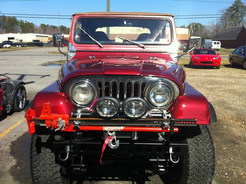 1979 jeep cj7 sport utility 2-door 4.2l *automatic* newly restored runs great