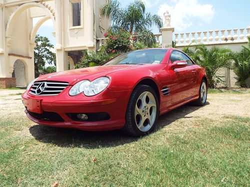 2004 mercedes-benz sl500 sport amg convertible pano 1 owner serviced