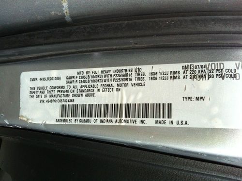 2005 Subaru Outback i Wagon 4-Door 2.5L, US $5,200.00, image 12