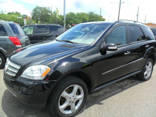 2008 mercedes ml 320 cdi ~ turbo diesel ~ 4-matic ~black beauty ~ florida