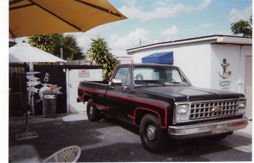 1980 chevy silverado c-10 pickup truck long bed only 10k on new 350 gm crate