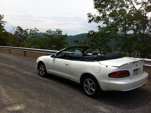 1999 toyota celica gt convertible 2-door 2.2l