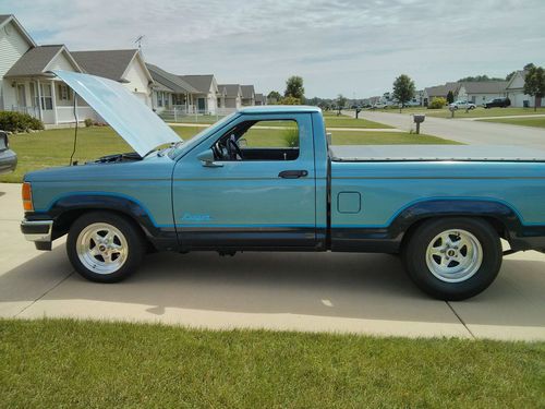 1989 ford ranger - chopped top - chevy 355 - rebuilt 700r4 transmission