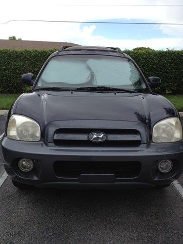 2005 hyundai santa fe gls sport utility 4-door 2.7l