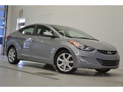 12 hyundai elantra limited 33k financing leather navigation camera moonroof