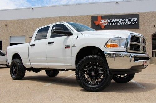 12 dodge ram 2500 4x4 cummins diesel warranty 20 inch xd wheels look