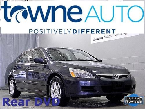 06 accord rear dvd heated seats leather moon 1 owner