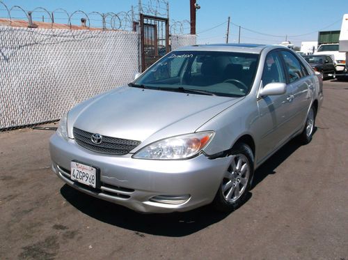 2002 toyota camry, no reserve