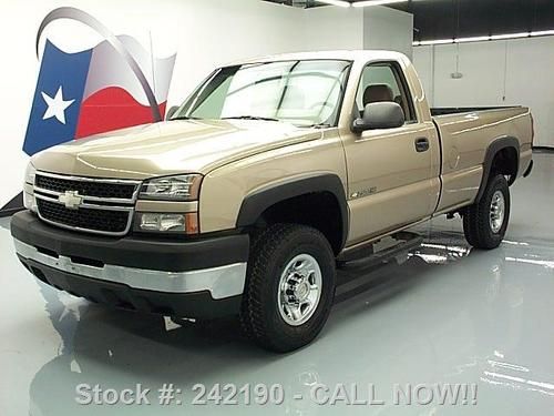 2006 chevy silverado 2500 hd w/t reg cab longbed 62k mi texas direct auto