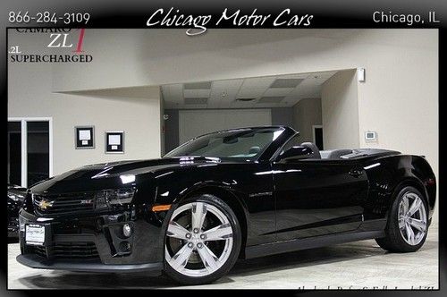 2013 chevrolet camaro zl1 convertible only 380 miles! tapshift auto suede navi$$