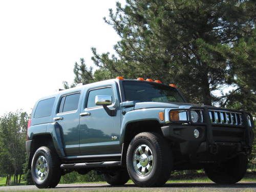 * 2006 hummer h3 sport utility (blue) automatic 4wd (runs awesome!) *must see @@