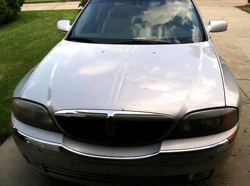 2000 lincoln ls base sedan 4-door 3.9l silver used car 130k mileage fully loaded