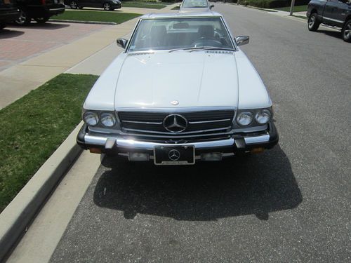 1988 mercedes benz 560 560sl convertible hard top florida car