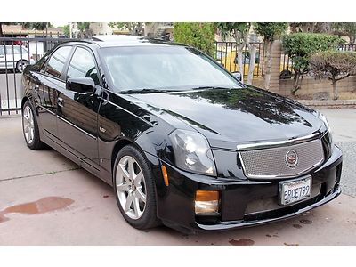 2006 cadillac cts-v  6 liter ls2 6 speed high performance vehicle