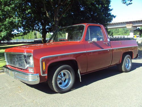 1974 chevy chevrolet c10 classic restored pickup 350 v8 only 62k original miles