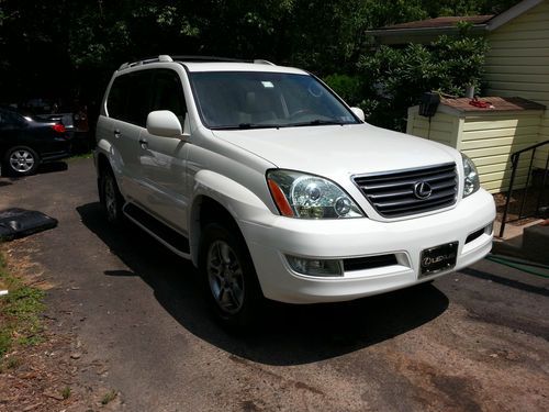 2008 lexus gx470 4.7l 4wd 8 passanger suv