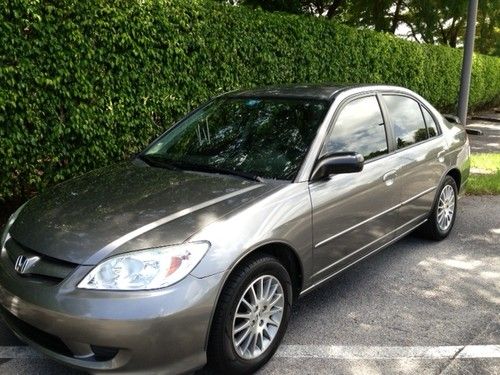 2005 honda civic lx special edition leather!