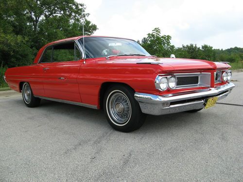 1962 pontiac grand prix 389 tri power 8 lug wheels phs docs full restoration