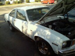 1977 chevrolet nova base coupe 2-door 5.0l