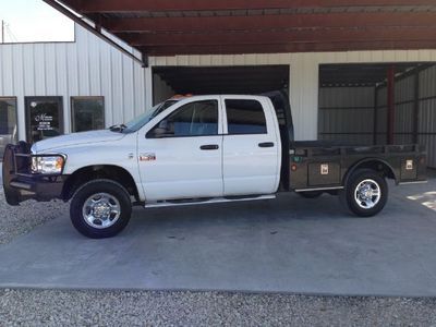 2009 dodge ram 2500 cummins diesel 6 speed automatic 4x4 flatbed slt quad cab