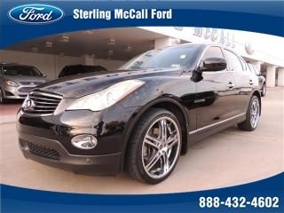 2008 infiniti ex35 leather sunroof custom rims reverse sensors black on black