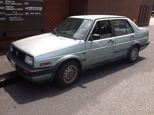 1991 volkswagen jetta gl sedan 4-door 1.6l