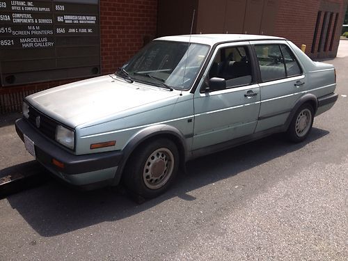 1991 volkswagen jetta gl sedan 4-door 1.6l