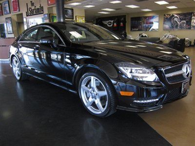 2012 mercedes benz cls550 black on black v8 twin turbo