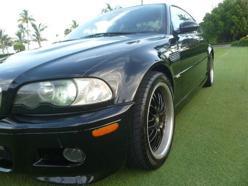 Bmw m3 coupe triple black 6 speed no reserve