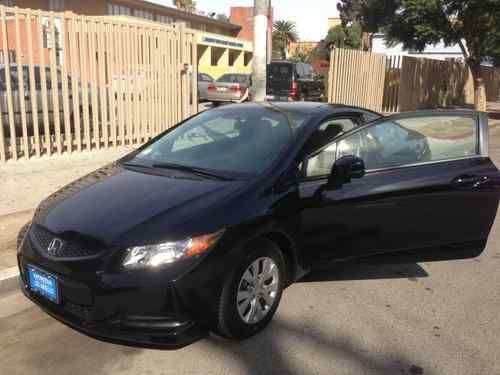 Black honda civic in excellent condition