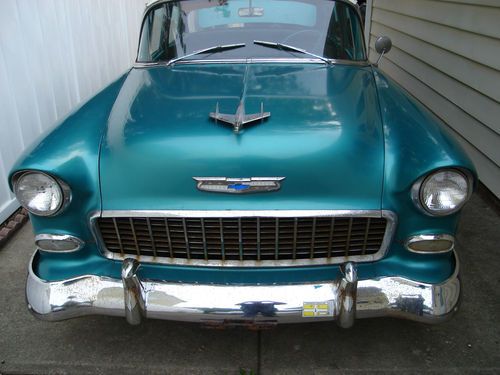 1955 chevrolet bel air base sedan 4-door