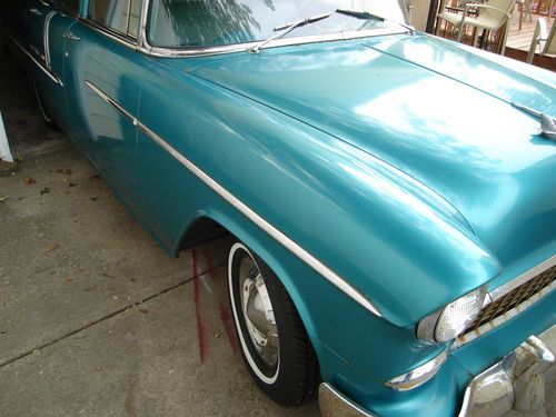 1955 Chevrolet Bel Air Base Sedan 4-Door, image 2