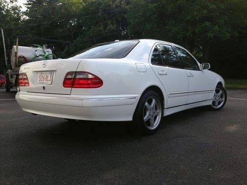 Only 69k 2000 mercedes e320, weekend car, always garaged, amg wheels, mint cond.