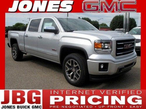 New 2014 gmc sierra 1500 4wd crew cab sle all terrain msrp $46615 quicksilver