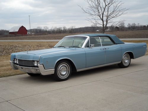 1966 lincoln continental convertible