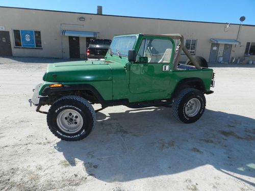 1991 jeep wrangler base sport utility 2-door 4.0l