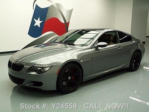 2008 bmw m6 v10 500 hp nav hud carbon roof 19's 49k mi texas direct auto