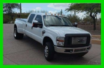 2009 ford f350 turbo 6.4l v8 32v low miles backup camera navigation leather