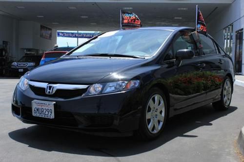 2010 honda civic lx sedan 4-door 1.8l- clean title! 1 owner! honda certified!!!!