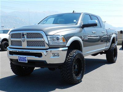 Dodge ram mega cab laramie 4x4 cummins diesel custom new lift wheels tires nav