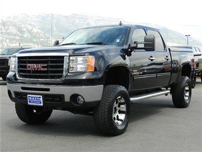 Crew cab duramax diesel 4x4 slt nav custom lift tires wheels dvd roof leather