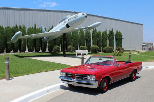 1964 pontiac lemans/gto convertible 389 tri-power 4 speed