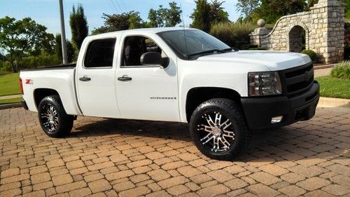 Lifted 1500 silverado crew 4x4 z71 new wheels tires lift $4k n extras submod gmc