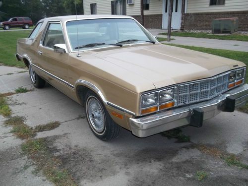 1981 ford fairmont futura project