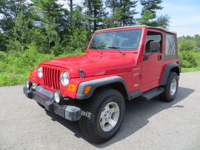 Red tan convertible 4.0 liter automatic selling at no reserve new tires alloys